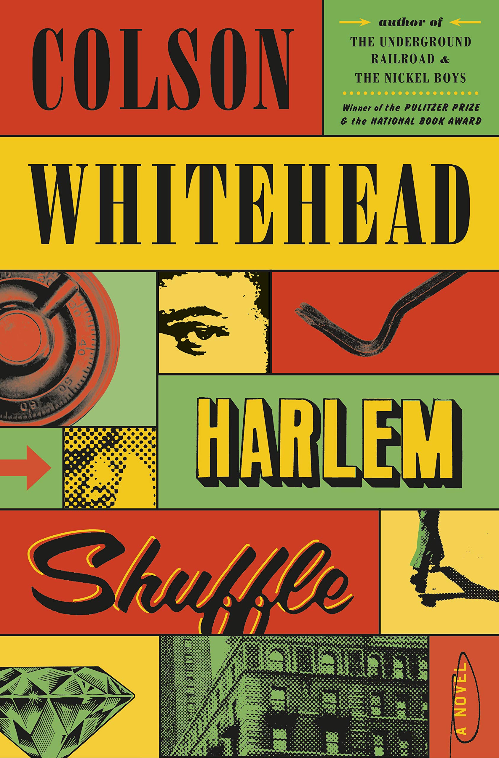 book cover of harlem shuffle by colson whitehead